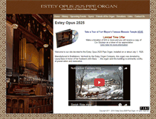 Tablet Screenshot of estey2525.com